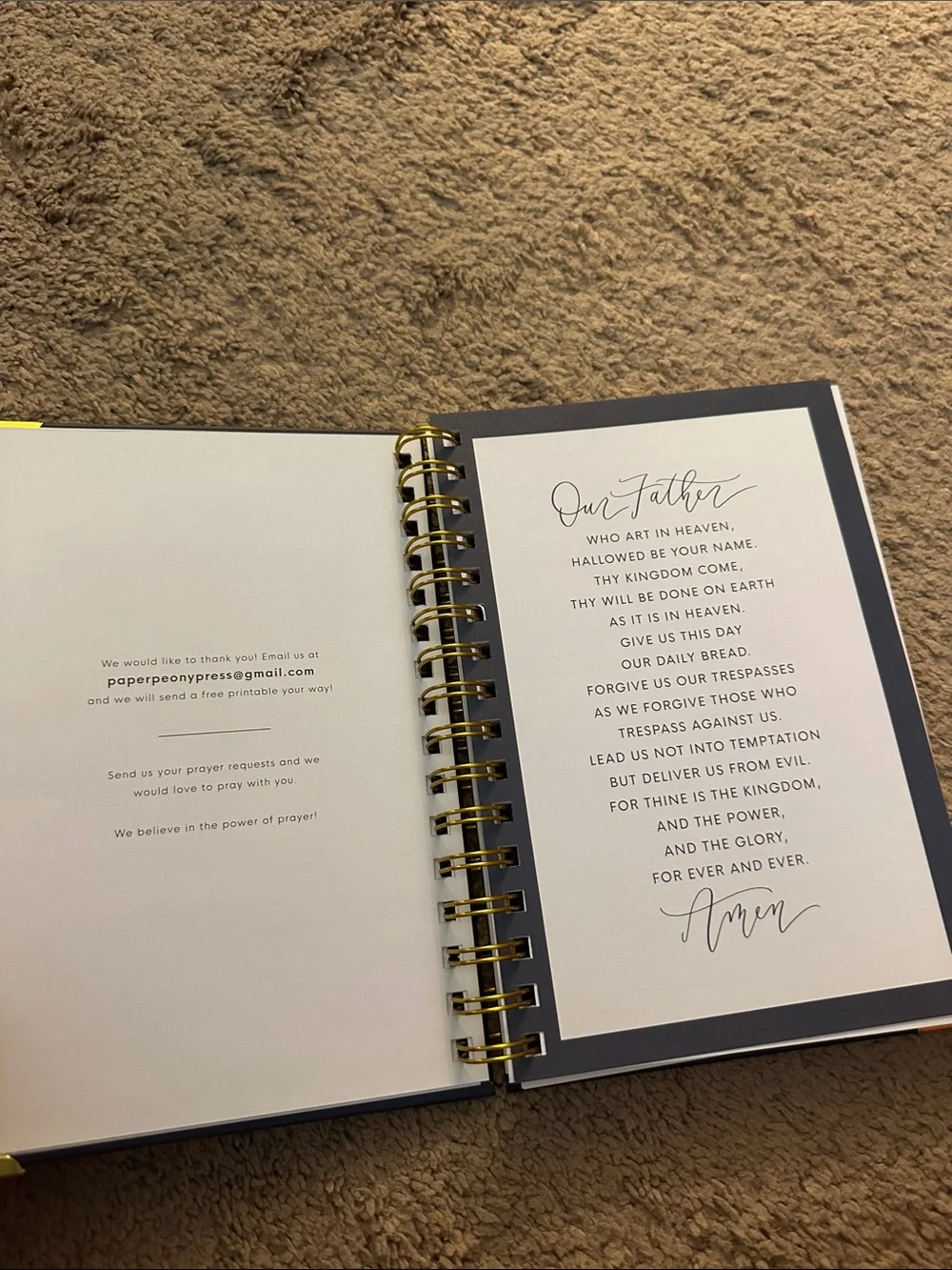 Prayer Journal